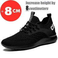 COD New Style 2025 Sports Shoes Men's Elevator Shoes Height Increase Shoes Men's Insole 8CM Sports H