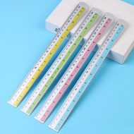 (iStore) Aluminium Ruler / Pembaris Aluminium - 15 cm & 30 cm Random Colour