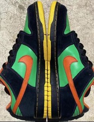 Nike Dunk SB LOW Green Spark HoopOrange