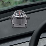 [Vaveren] Car Compass Dashboard, Adjustable Automotive Navigation Direction Boat Compass for Boat Ma