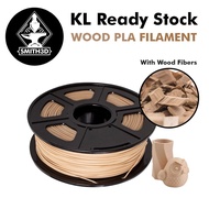 Smith3D Light Wood Dark Wood PLA Filament 1.75mm 1kg