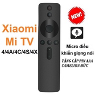 replace TV remote control for Mi tv 4 4A 4C 4S 4X voice control microphone