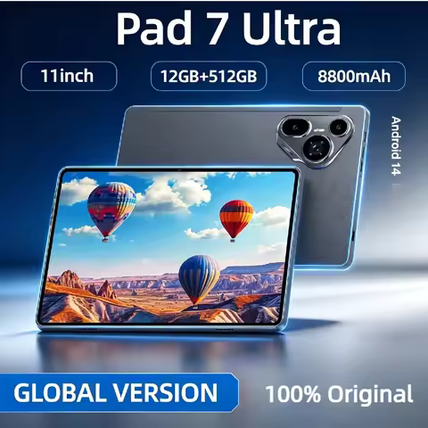 11 Inch Pad 7 Ultra Global Tablet 4K HD Screen Snapdragon 8 Gen 3 Android14 8800mAh 5G Dual SIM WiFi