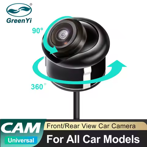 Car Rear View Camera 360° Adjustable AHD1080P Mini Side Front Backup Night Vision Universal Reverse 