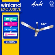 Asahi by Winland Stainless Ceiling Fan | Electric Fan C-56SS 56inches