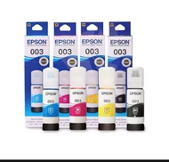 Set 4 màu Mực máy in Epson 003 cho máy in L1210/L1250/L3210/L3250/L3150/L3110/L1110.