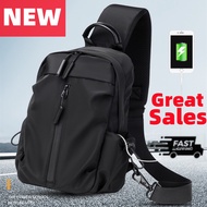 NEW Ready stock Men chest bag Men waist Bag Men's Shoulder bag  men bag panda bag fanny pack