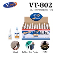 YY DiY V-Tech VT-802 Super Glue 20g – Ultra-Fast, Strong Adhesion, Precision Application
