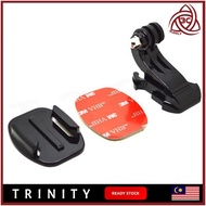 J-Hook J Hook Tapak J Kamera Buckle Action Camera DJI Mount Flat Mount Kit GoPro Combo with Flat Adh