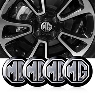 56mm 4PCS MG MG3 MG5 MG6 MG7 TF Morris3 Car Wheel Center Hub Cap Sticker Emblem Badge U-211