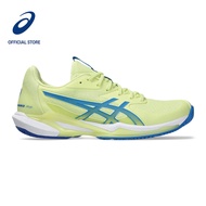 ASICS Women SOLUTION SPEED FF 3 Tennis Shoes in Huddle Yellow/Blue Coast