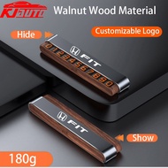 Honda Fit Car Parking Number Plate Fit G2 GE GC G3 GK GH GP G4 GR GS Type R Alloy Solid Wood High-temperature Resistant Luminous Temporary Parking Card Accessories