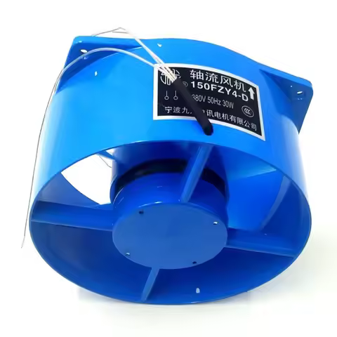 150FZY4-D power frequency axial flow fan 380V 30W industrial cooling electric welding machine cabine