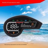 EW 1PC Motorcycle Odometer Speedometer Tachometer Digital LED Dashboard for NXR150 NXR125 CRV DM250V
