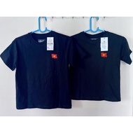 CHILDREN'S T-SHIRT - 84RISING - BLACK - SIZE 6YRS & 10YRS - COTTON - short sleeve - BOAT NECK - VN F