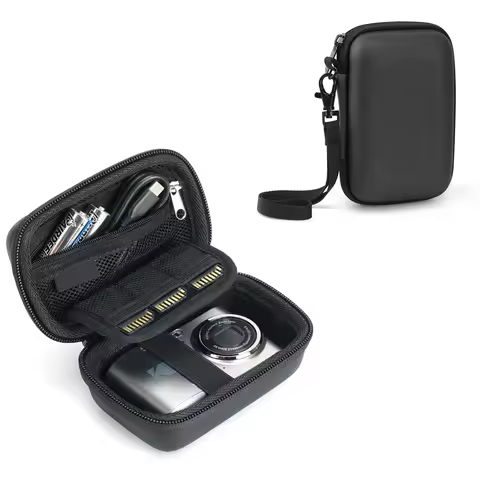 Camera Case Fit for Digital Camera KODAK PIXPRO FZ45/FZ55,Travel Compact Case with 3 SD Card Slots &