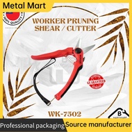 Metal Mart WORKER PRUNING SHEAR CUTTER WK-7502