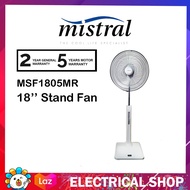 Mistral MSF1805MR 18 Stand Fan MSF-1805MR REMOTE CONTROL (WHITE COLOR)