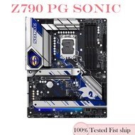 For Asrock Z790 PG SONIC Motherboard HDMI DP M.2 Mainboard ATX Z790 128GB LGA 1700 DDR5 Tested OK