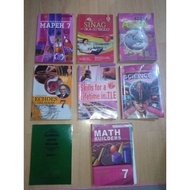 ❒☽☊2nd Hand - Grade 7 Seven Academic School Learning Text Book K-12 - English Literature Math Scienc