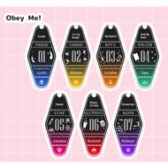 [PO] Obey Me - Motel keychain Anime Keychain