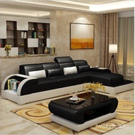 ⭐Affordable⭐Living Room Sofa set corner sofa couch L shape sectional genuine real leather sectional 