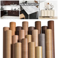 MAINAUSHUI6K Wood Wallpaper, Waterproof Self Adhesive Wall Stickers,  Decorative Film Wood Grain Sti