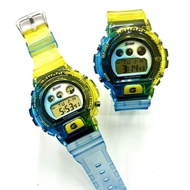 OFFER GS-SPORT DW6900 PL4 DARK PINK BNB FIT ORI CERMIN KACA Jam Tangan Lelaki & perempuan Digital
