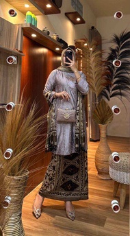 Stelan Tunik kamari Armany silk bordir