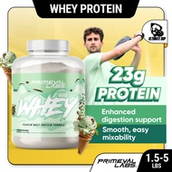 Primeval Labs Whey 100% Premium Whey Protein 1.5lbs - 5lbs