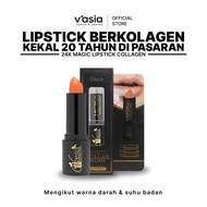 V'ASIA 24K MAGIC LIPSTICK COLLAGEN - Bibir Merah & Mungil