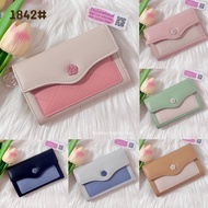 Camellia Wallet [Medium Size] 6 Colors Comes With A Bag Pendant 1842