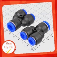 [3 Pieces]- PW10-8 Y-Tube Pneumatic Connector 10mm to 8-8mm Giang Tech Hub
