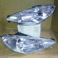 550-1120-LD HEADLAMP HEAD LAMP LAMPU DEPAN UTAMA HEAD LAMP LAMPU DEPAN UTAMA PEUGEOT 206 (STANDARD)