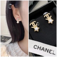 現貨 全新 購自專門店 Chanel Earrings耳環 星星耳環  Full. Set