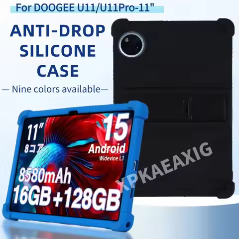 For DOOGEE U11 2025 11'' Android 15 Tablet Shockproof Cover for DOOGEE U11Pro case silicona Soft Sil