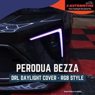 RGB Colourful Perodua Bezza 2020-2025 DRL Fog Lamp Daylight LED accessories