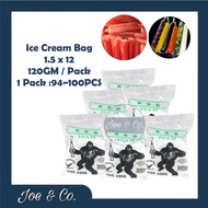 King Kong Ice Cream Plastic Bag Plastik AisKrim Popsicle DIY / King Kong Ice cream Plastic Bag 04 1½