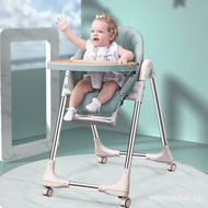 [Ready stock]Baby Dining Chair Dining Chair Household Children Dining Chair Seat Baby Infant Dining Chair Foldable Multifunctional Armchair