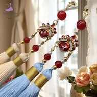 [jewelrybase] 14.5cm Peking Mask sel Phone Case Pendant Chinese Style Element Accessories Clothing B