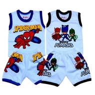 2pairs Terno Muscle OOTD for Boys aged 0-5yr Old