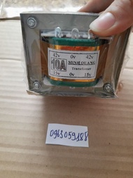 Biến Áp Đôi Xưng Lõi Đồng 10A - 42V -42V