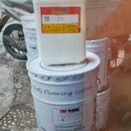 top floor epoxy/cat lantai epoxy warna black/hitam 20kg set