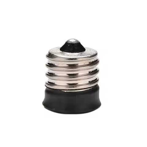 1Pcs E17 To European E14 Candelabra Base Socket LED Light Bulb Lamp Adapter Holder