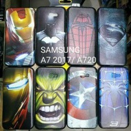 Samsung A720 softcase 2017A7 with rubber image motif 2017 A720A7