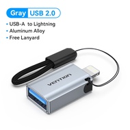 Vention USB to Lightning Adapter USB Female to Lightning Male OTG Converter for iPad iPhone Adapter 