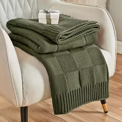 Bohemian New Knitted Blanket Air Conditioning Blanket Nap Sofa Cover Blanket Camping Blanket Washabl