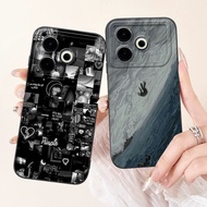 For Tecno Pova 6 Neo 2024 Case Cool Fashion Painted Soft Silicone TPU Shockproof Phone Cover For Tec
