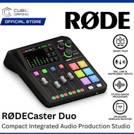 RODE RODECASTER DUO INTEGRATED AUDIO PRODUCTION STUDIO WITH MIC, LINE & INSTRUMENT INPUTS & SMART PA