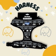 Dr.Paw Elephant Collection สายรัดอกสุนัขและแมว Harness ลายช้าง